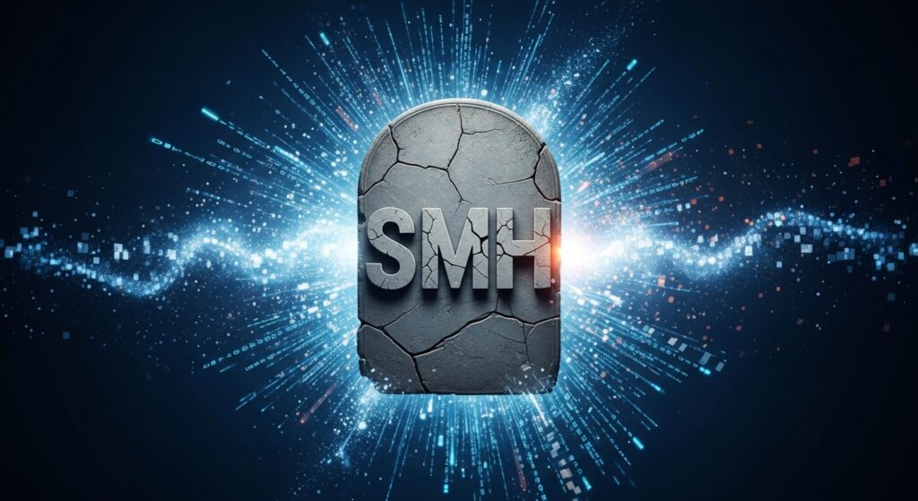 history of smh slang