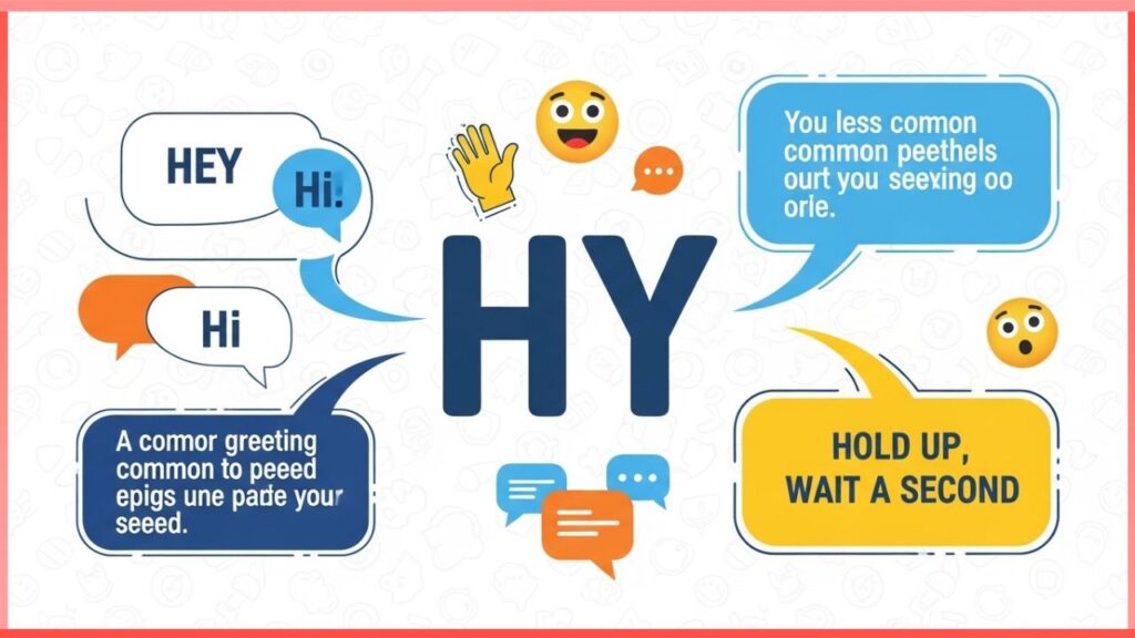 HY Mean in Texting?