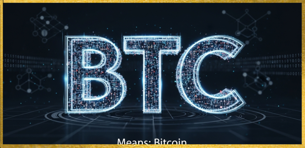 what does btc mean in text