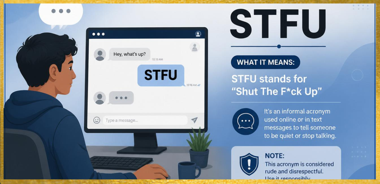 STFU Meaning in Text