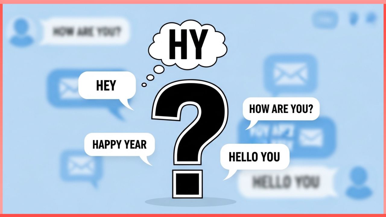 What Does HY Mean in Text