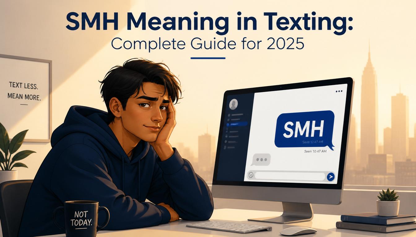 smh meaning in texting