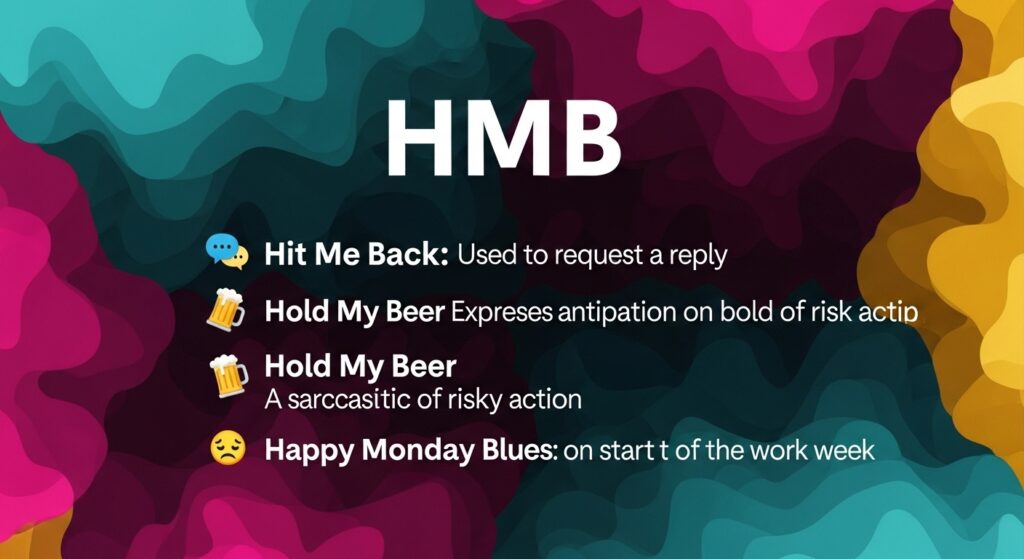 HMB Meaning on Social Media