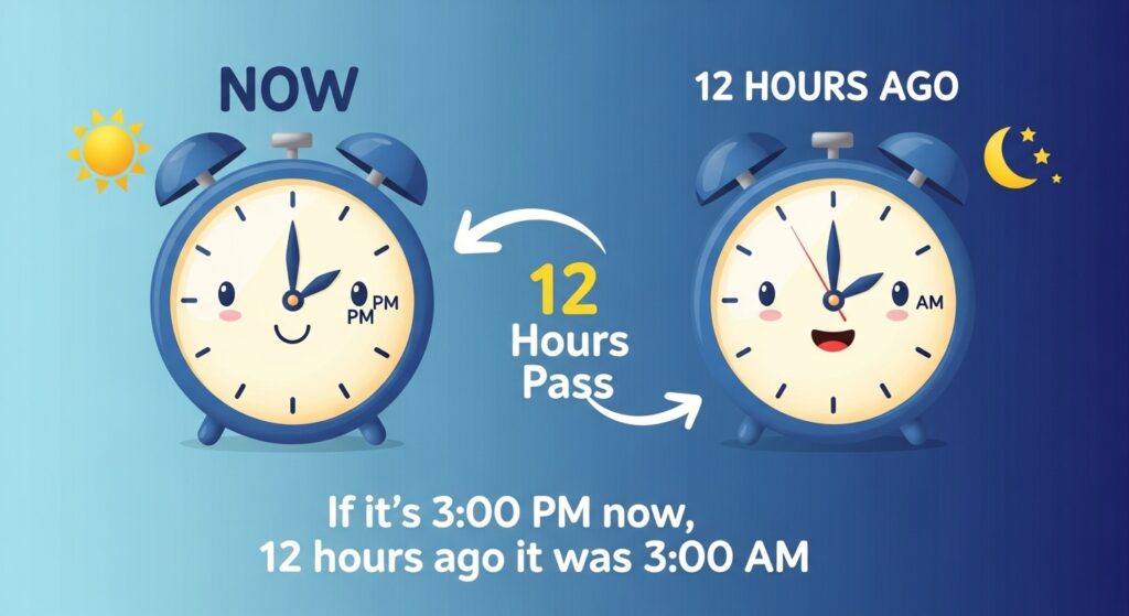 What Time Was It 12 Hours Ago?