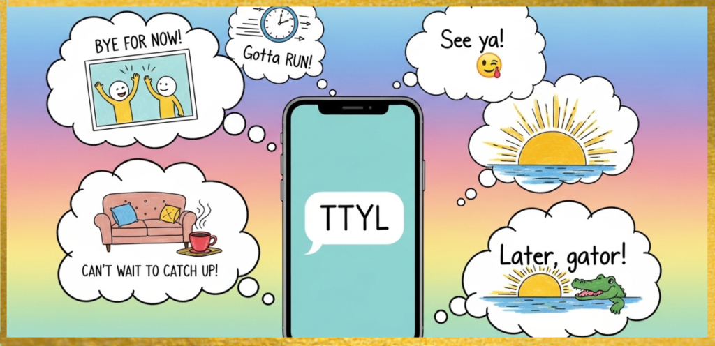 How to Reply to TTYL