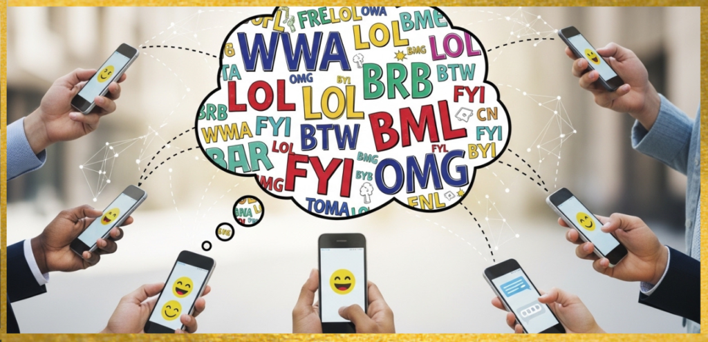 why texting acronyms are popular
