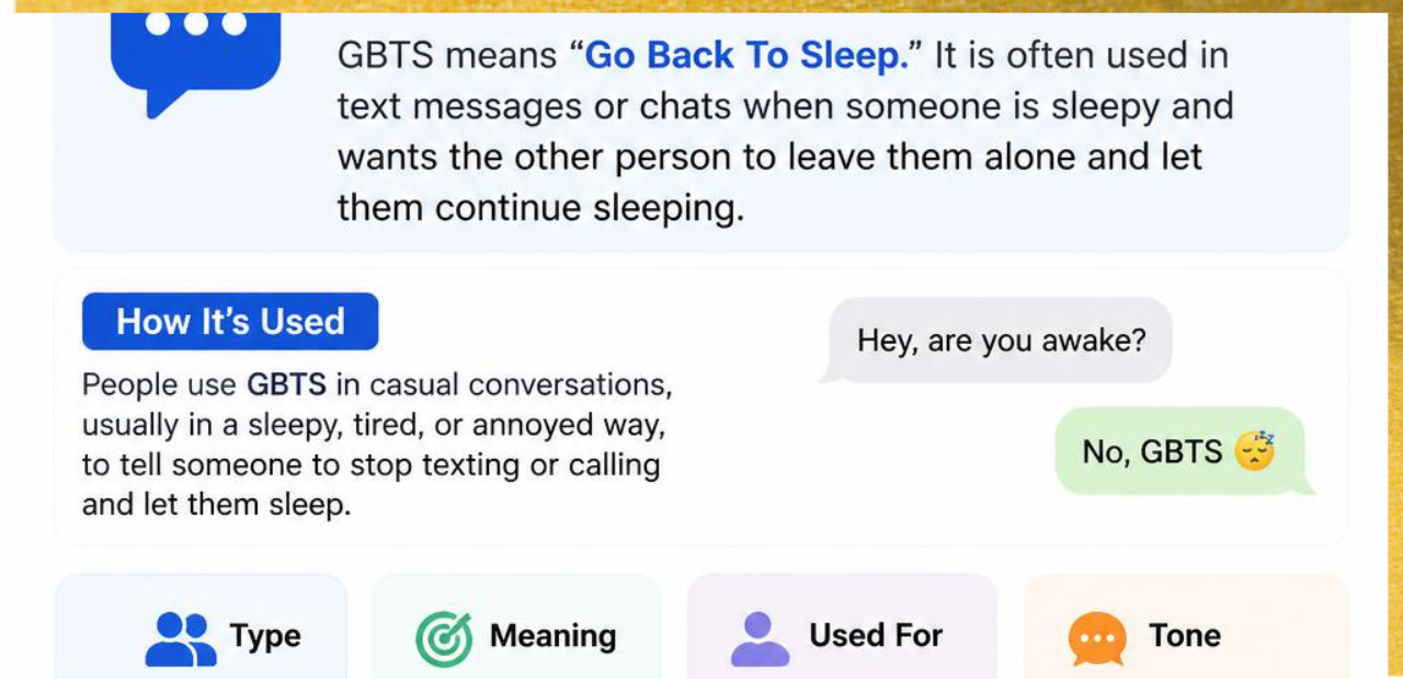 What Does GBTS Mean in Text? Full Meaning Explained Simply 2026