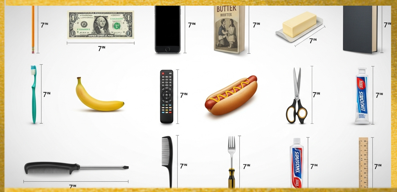 things that are 7 inches long