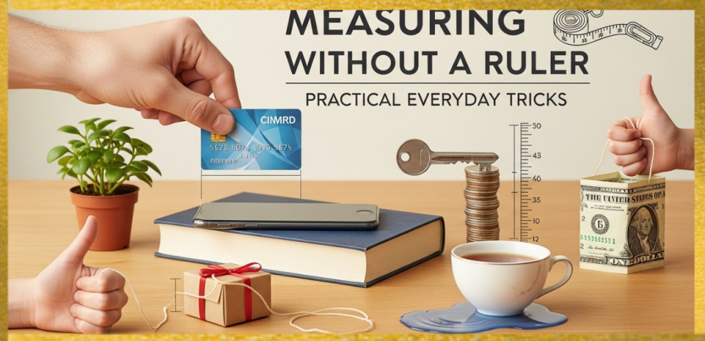 measuring without a ruler practical everyday tricks