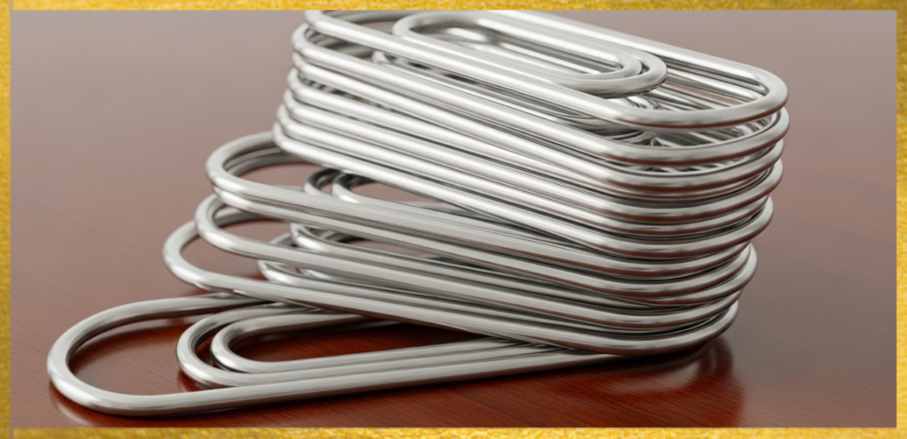 A Stack of Jumbo Paper Clips