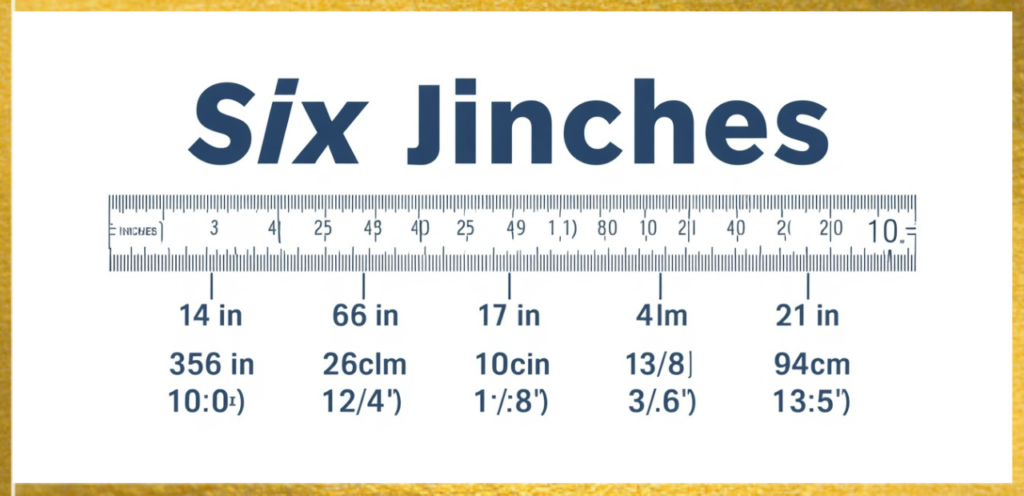 6 Inches Compared to Other Common Measurements