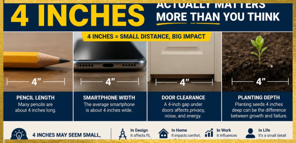 Why Understanding 4 Inches Matters