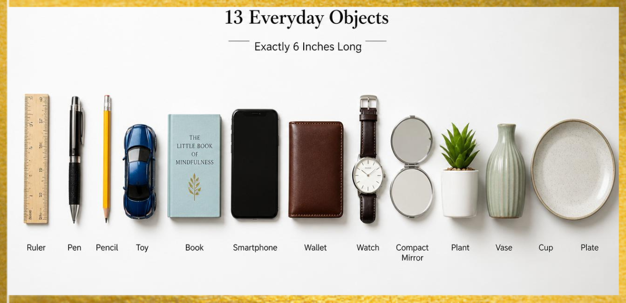 things that are 6 inches long