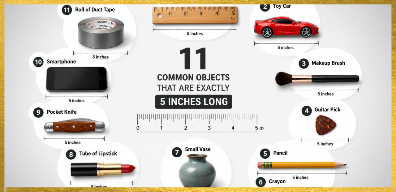 things that are 8 inches long