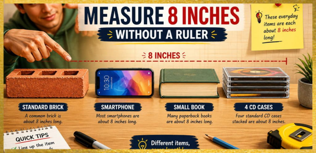 8 Inches Without a Ruler