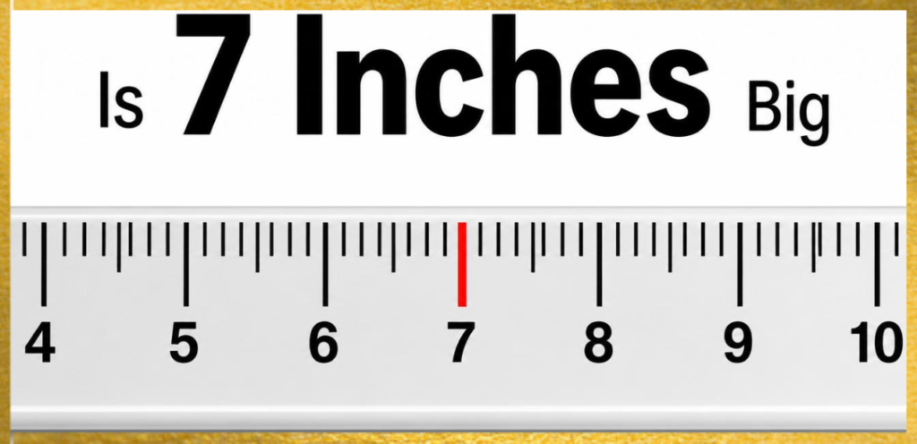 Is 7 Inches Big