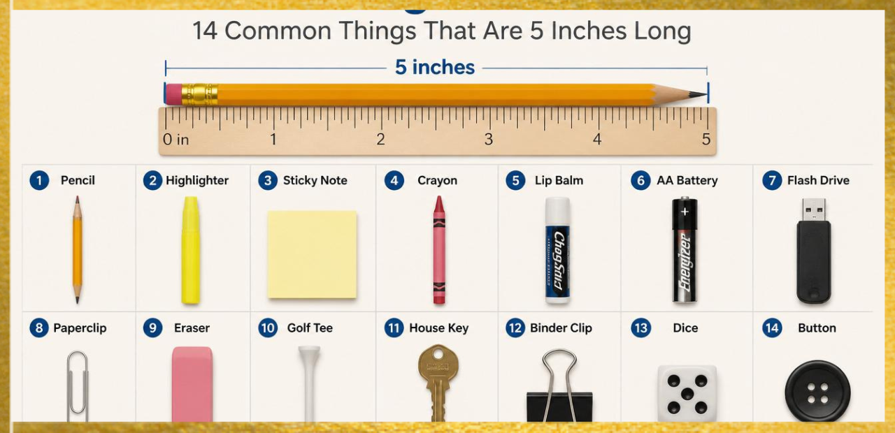 Things That Are 5 Inches Long