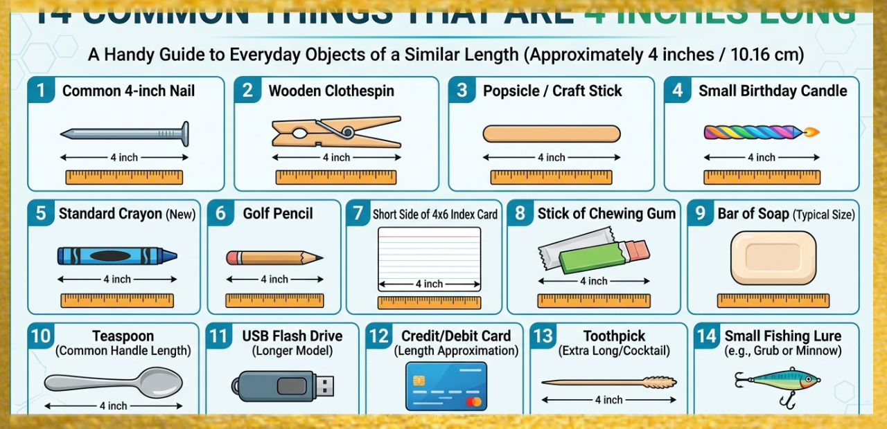 4 Inch Objects