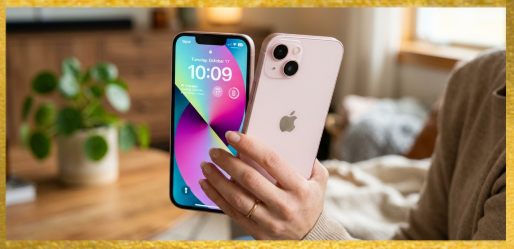 An iPhone 13