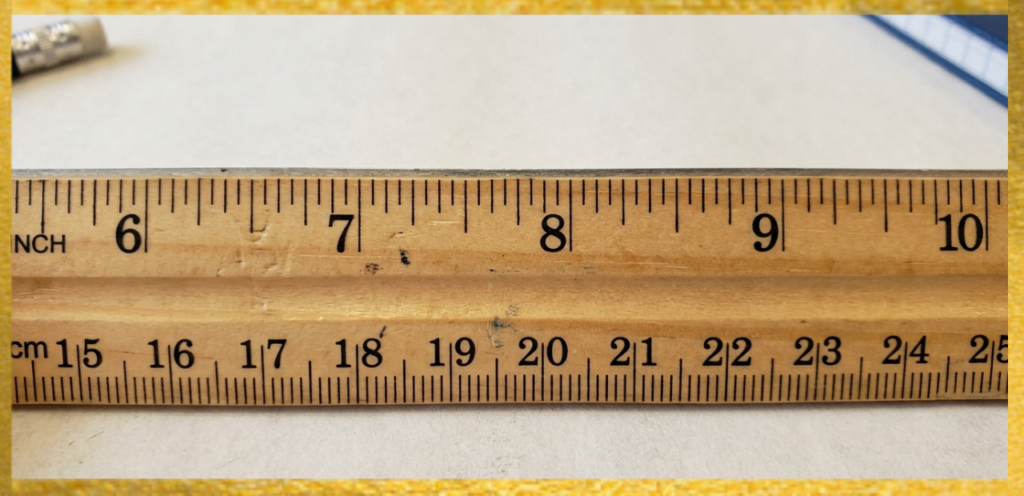 Standard Ruler Segment