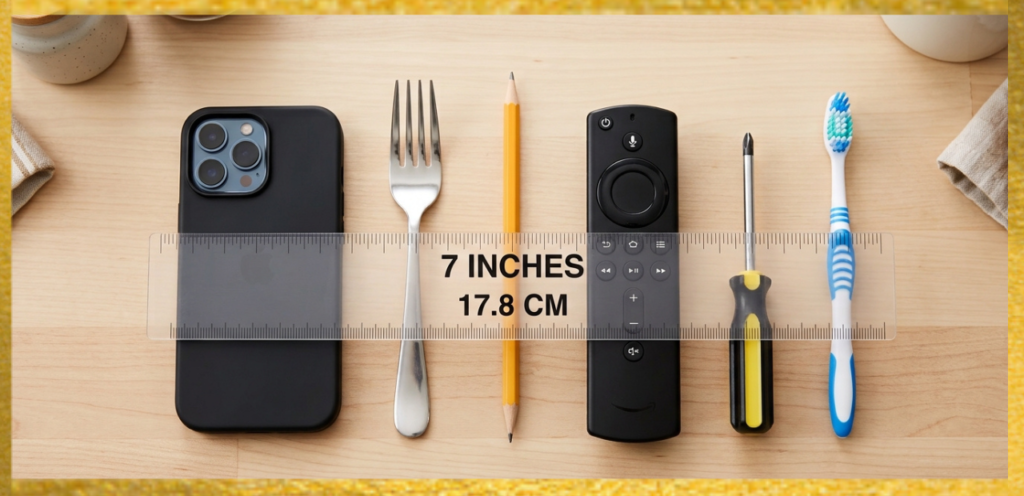 Common Things That Are 7 Inches Long Around the House