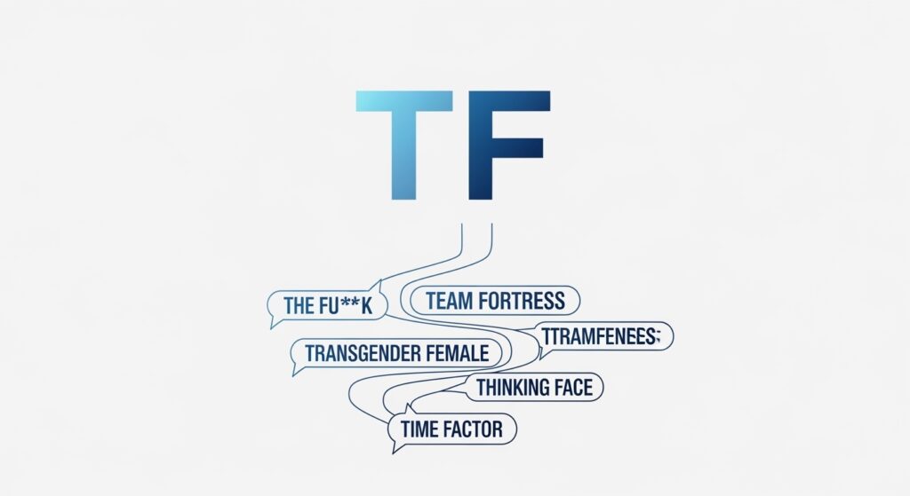 What Does TF Mean in Text?