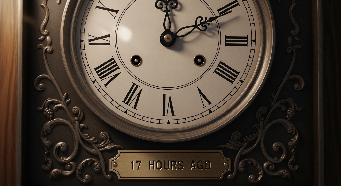 What Time Was It 17 Hours Ago?