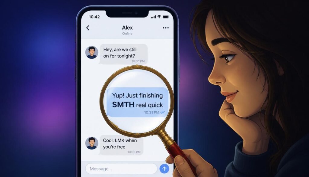 SMTH meaning in text