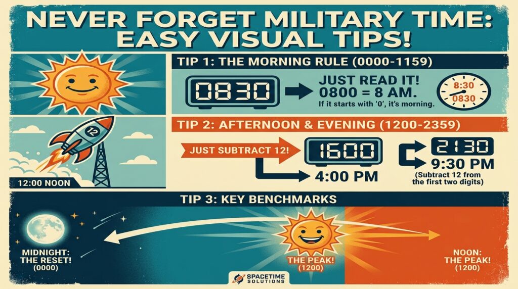 Remembering Military Time