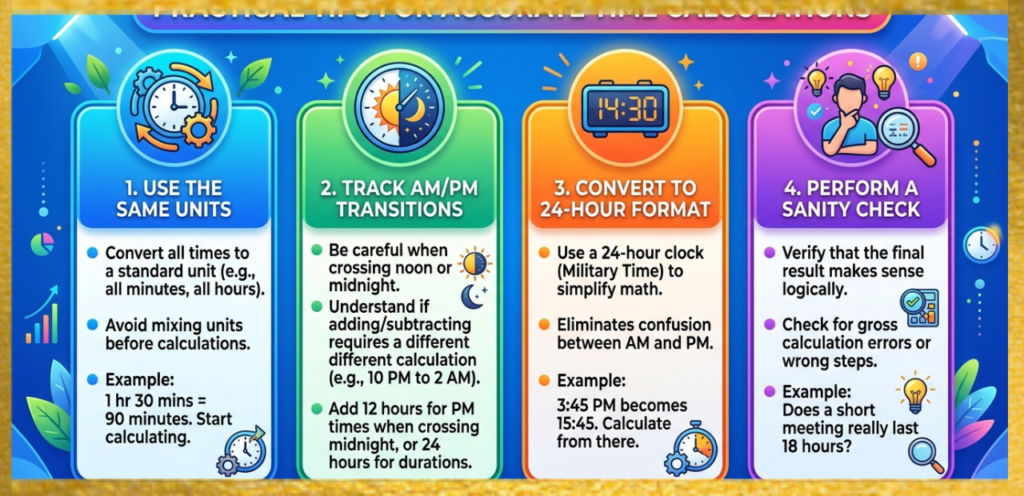 Accurate Time Calculations