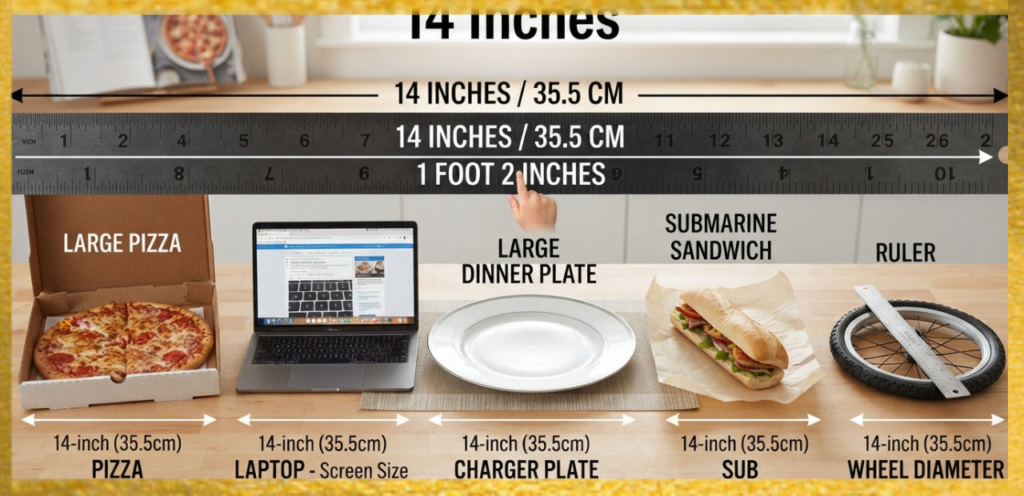 How Big Is 14 Inches