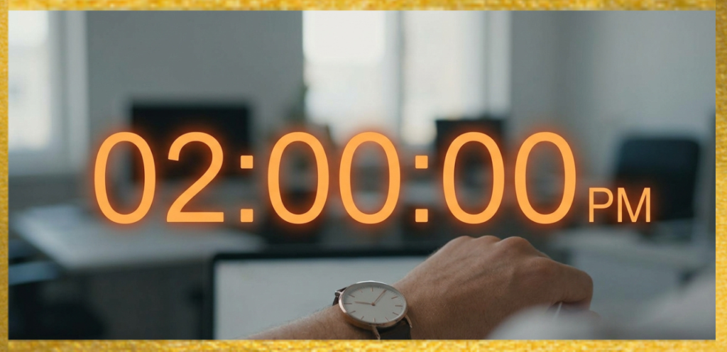 2 PM Countdown