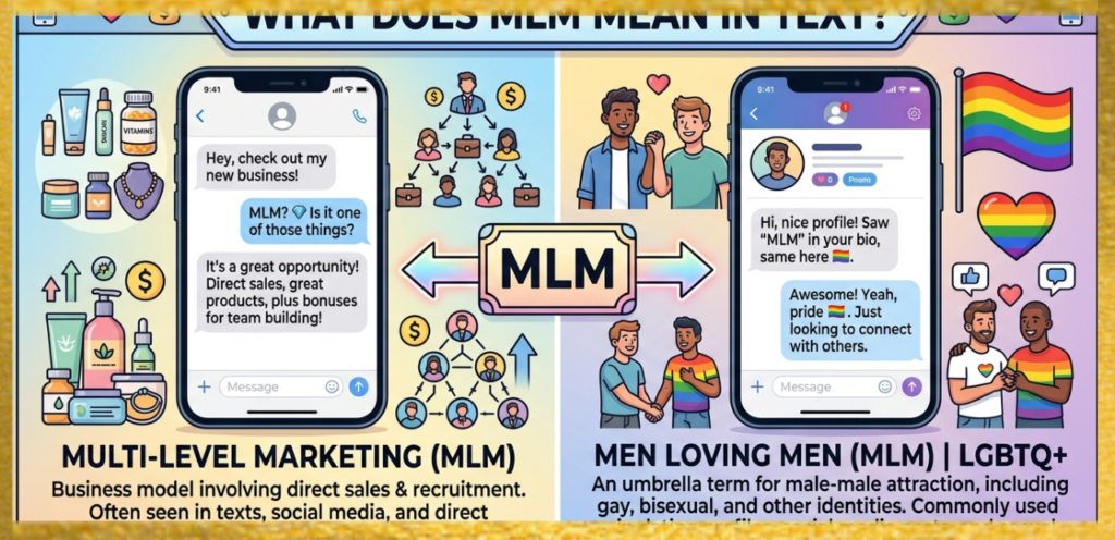 MLM Meaning in Text