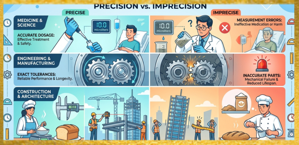 Importance of Exact Measurements