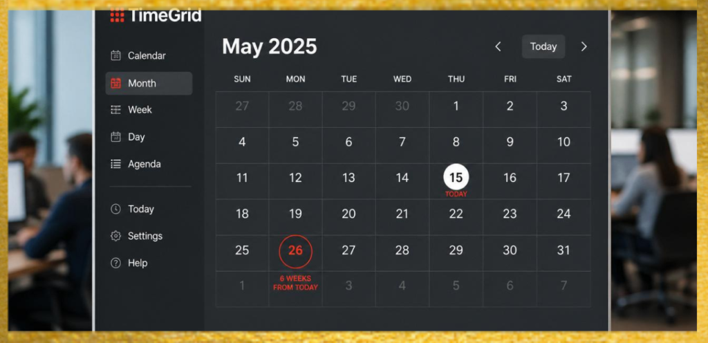 What Date Is 6 Weeks From Today?