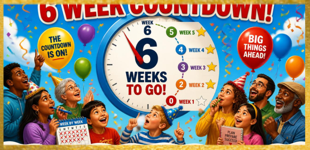 What Happens During a Six-Week Countdown?