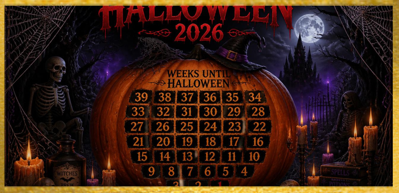 How Many Weeks Until Halloween 2026?