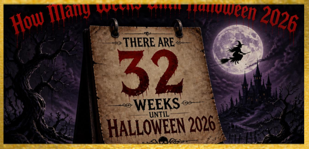 How Many Weeks Until Halloween 2026?