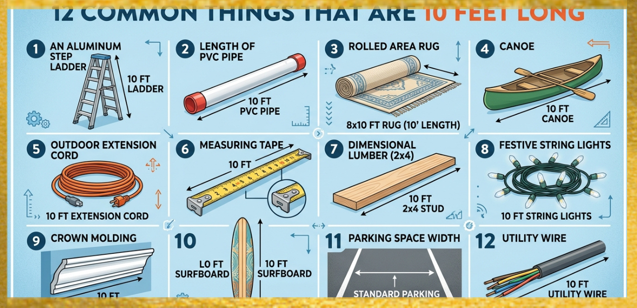 Things That Are 10 Feet Long