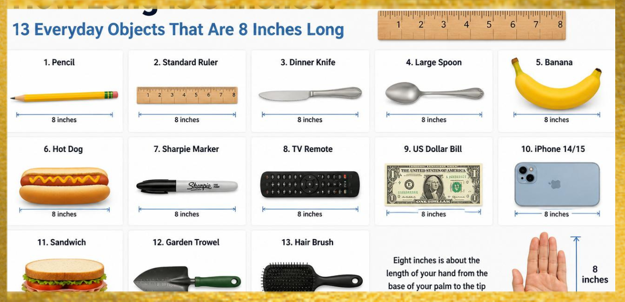 8 Inches