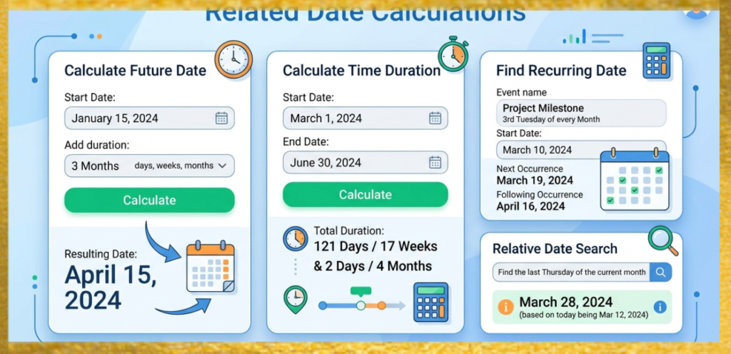 Related Date Calculations