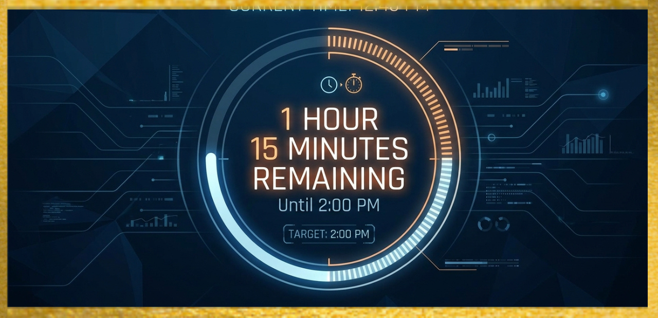 How Long Until 2:00 PM