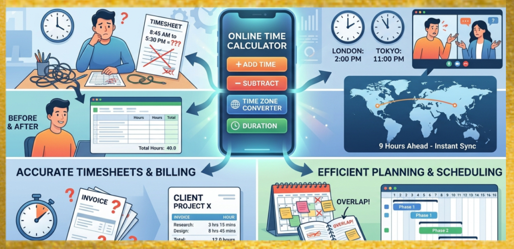 Why Online Time Calculators Are Helpful
