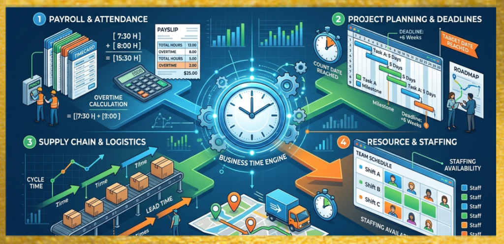 Why Businesses Use Time Arithmetic
