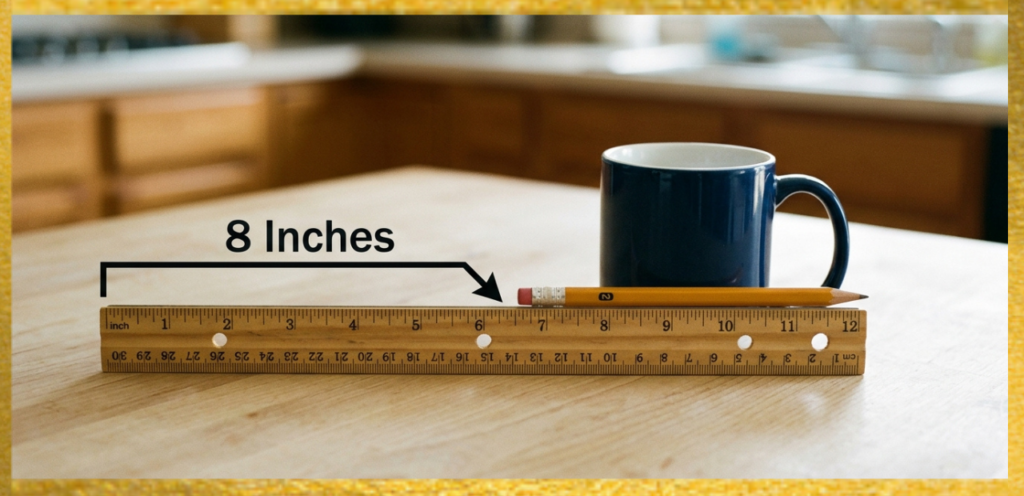 How Long Is 8 Inches Compared to an Object?