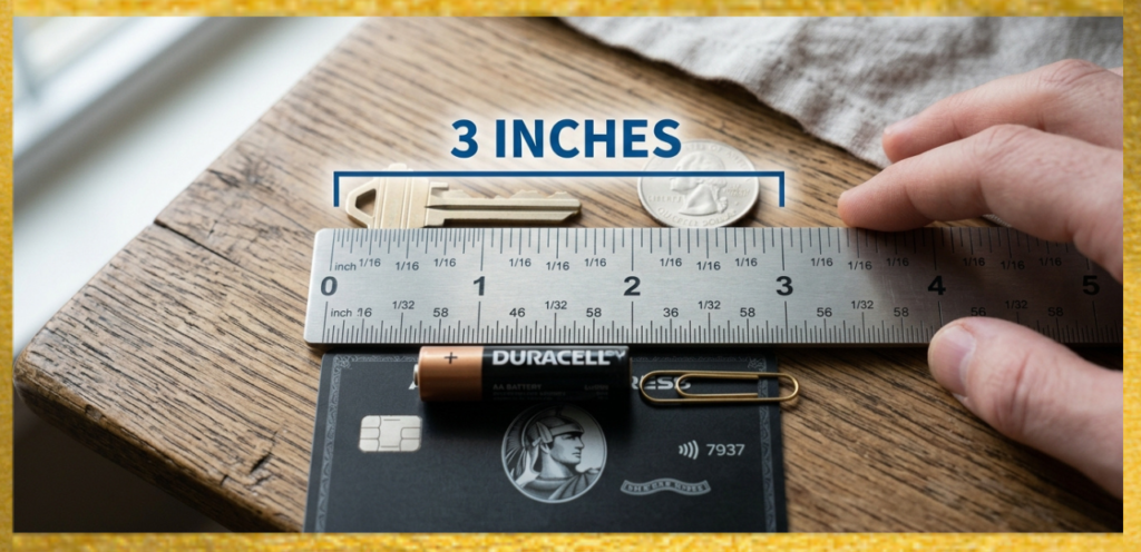 How Long Is 3 Inches?