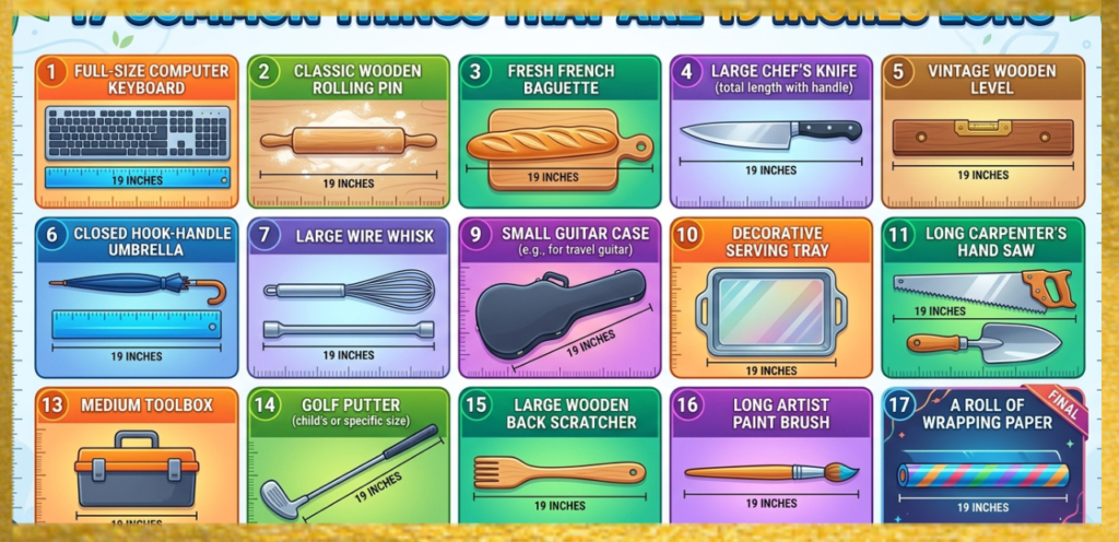Things That Are 19 Inches Long