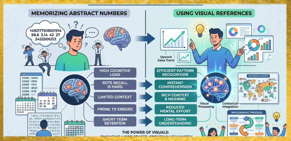 Why Visual References Beat Memorizing Numbers
