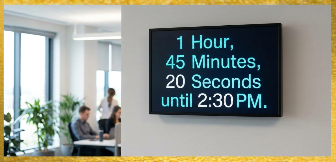 2:30 PM Countdown