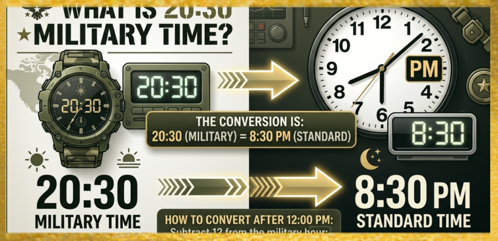  20:30 Military Time